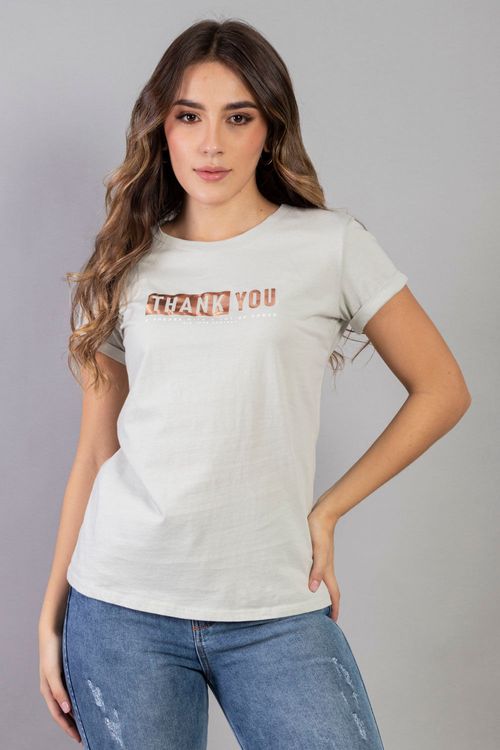 Camiseta cuello redondo