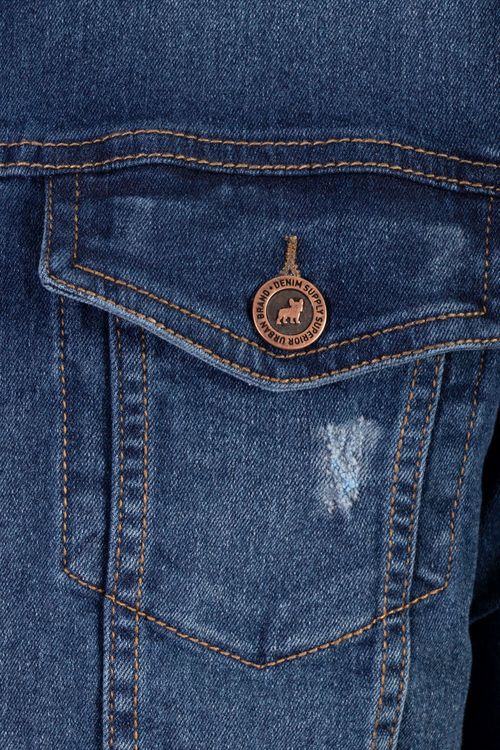 Chaqueta Masculina Essential en Denim