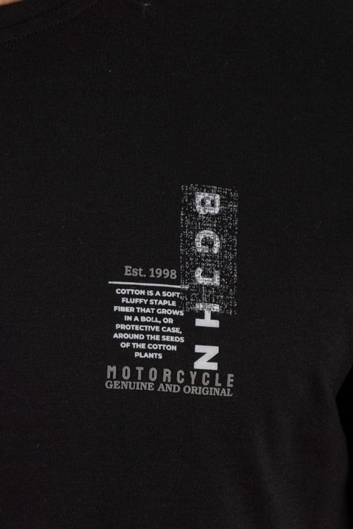 Camiseta Masculina Cuello Redondo Essential en Algodón Poliéster