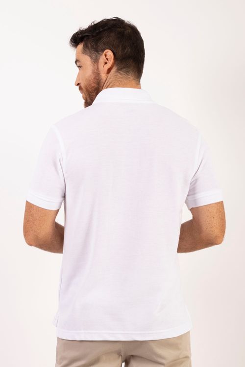 Camiseta Masculina Polo Essential en Piqué