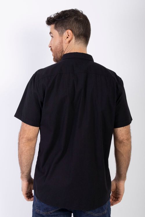 Camisa Manga Corta Essential en Popelina