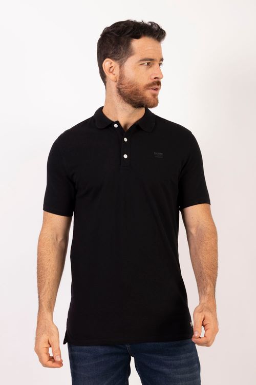 Camiseta Masculina Polo Essential en Piqué Licrado