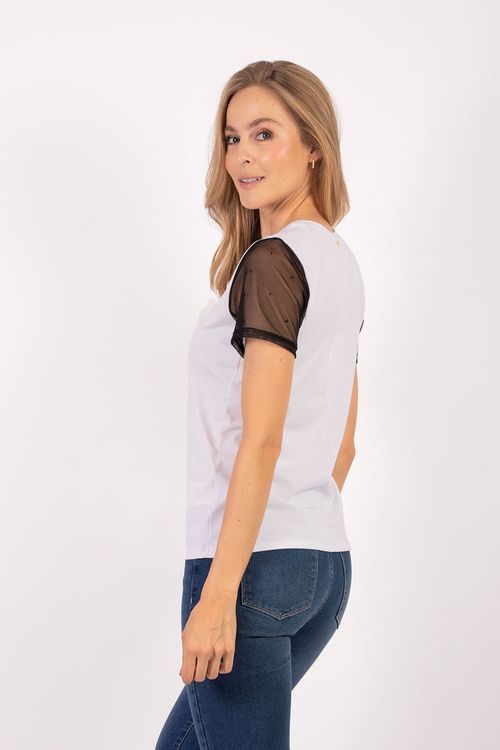 Camiseta cuello redondo