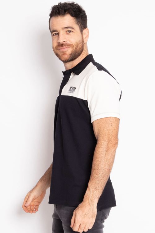 Camiseta Polo Estilo Tricolor