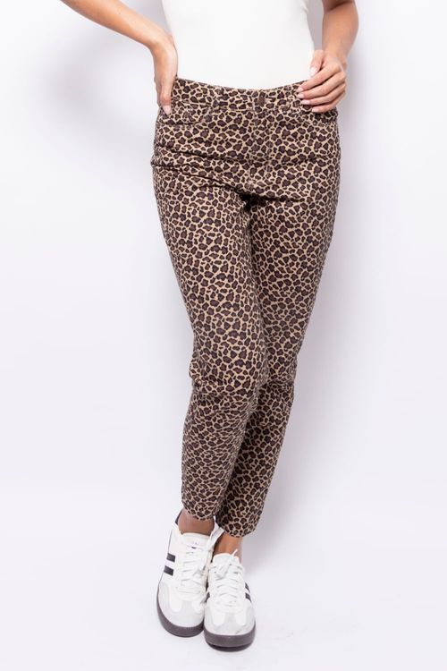 Leopard Fit Jeans
