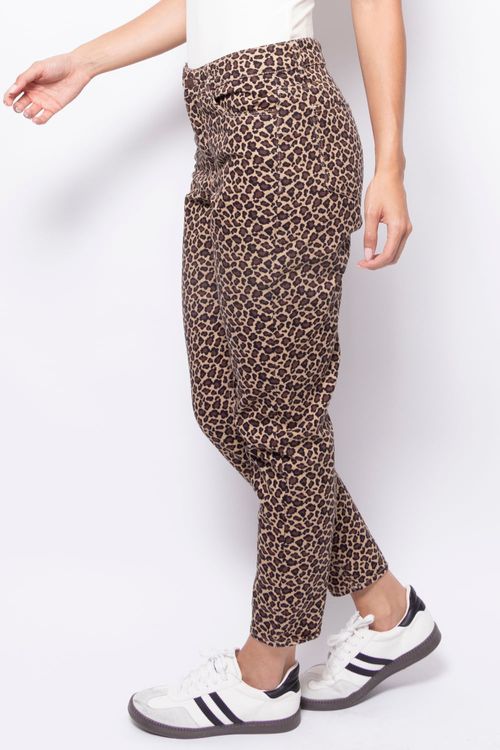 Leopard Fit Jeans
