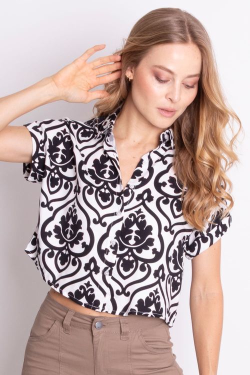 Camisa Estampada