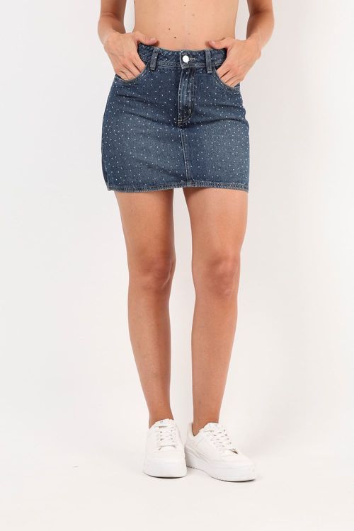 Mini Falda Denim