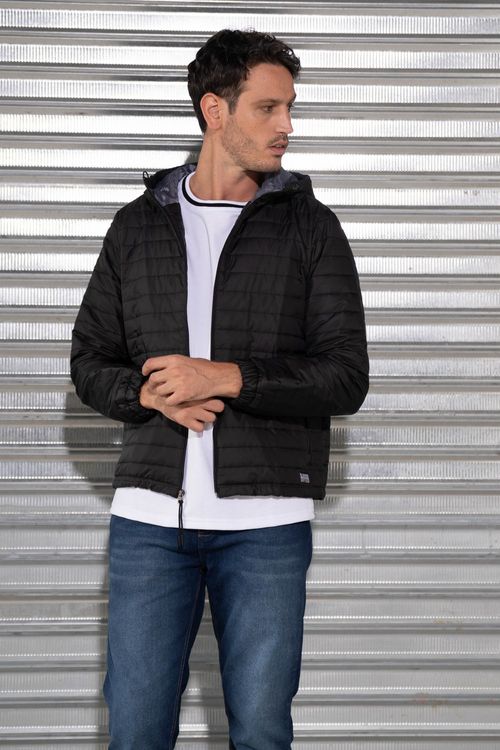 Chaqueta Masculina Essential Abullonada