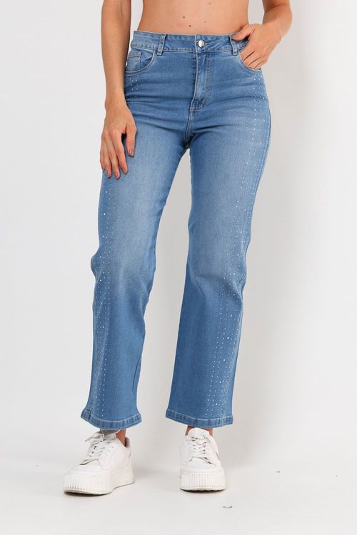 Jeans Con Brillos
