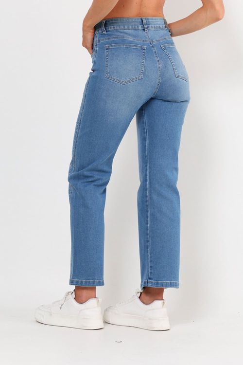 Jeans Con Brillos