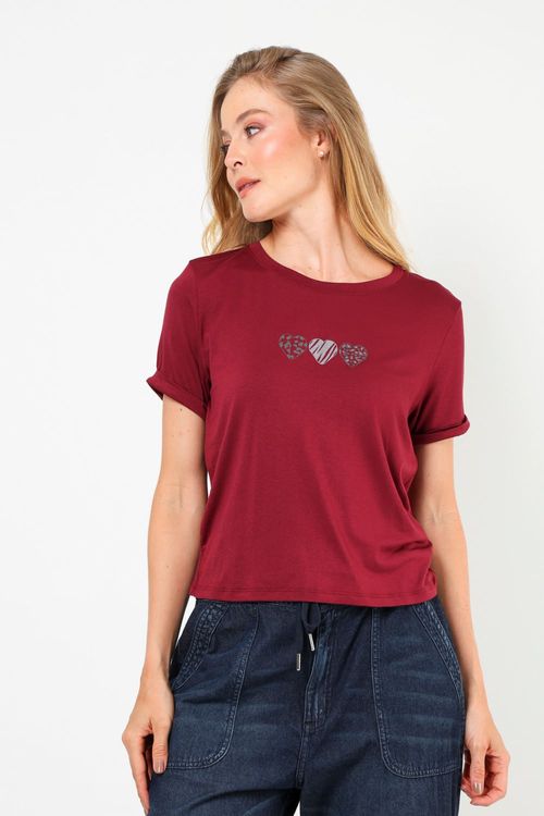 T-shirt corazones