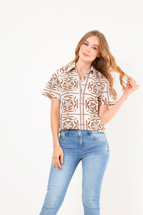 Camisa Floral