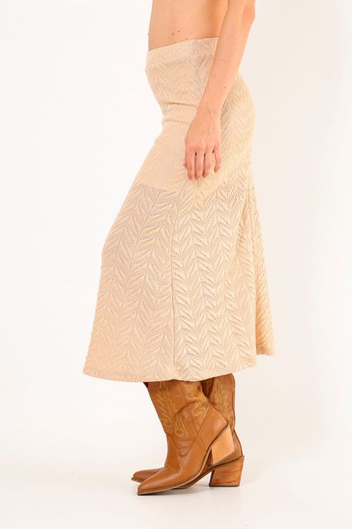 Falda Tejida