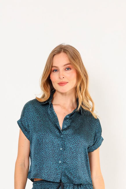 Camisa Satinada