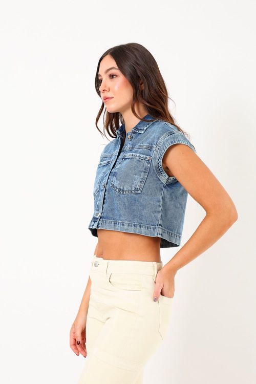 Chaleco Denim