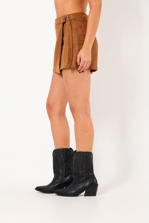 Mini Falda Estilo Western