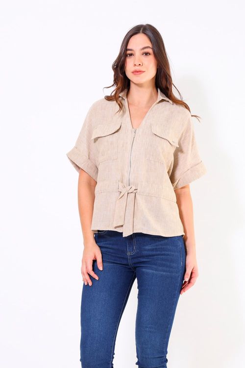 Camisa Casual Lino