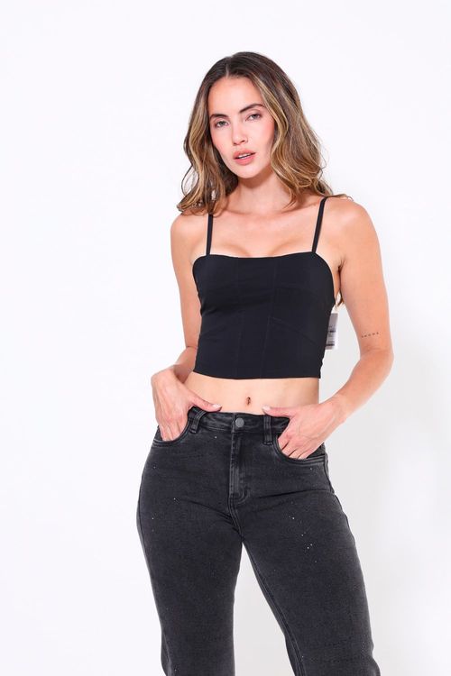 Blusa Corta Elegante