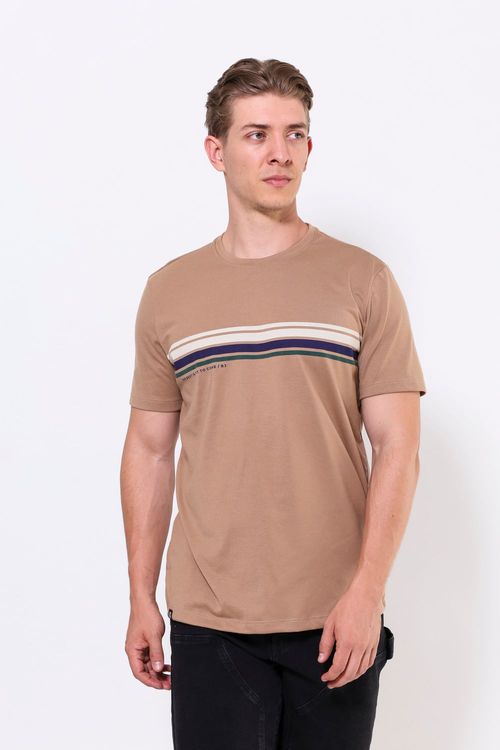 Camiseta Con Rayas